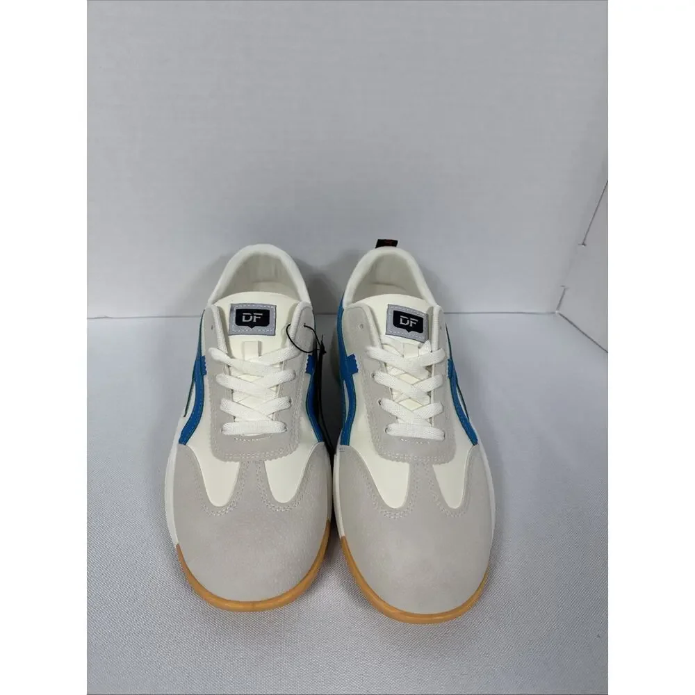 De Florance Cloudea Vintage Sneakers White Blue Low Top Women’s US 11 NWT
